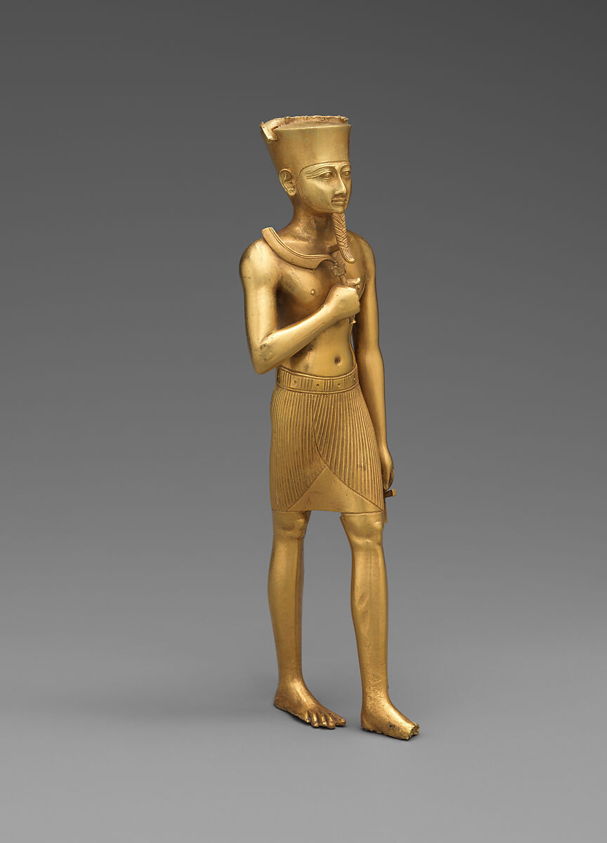 Statuette of Amun, Gold