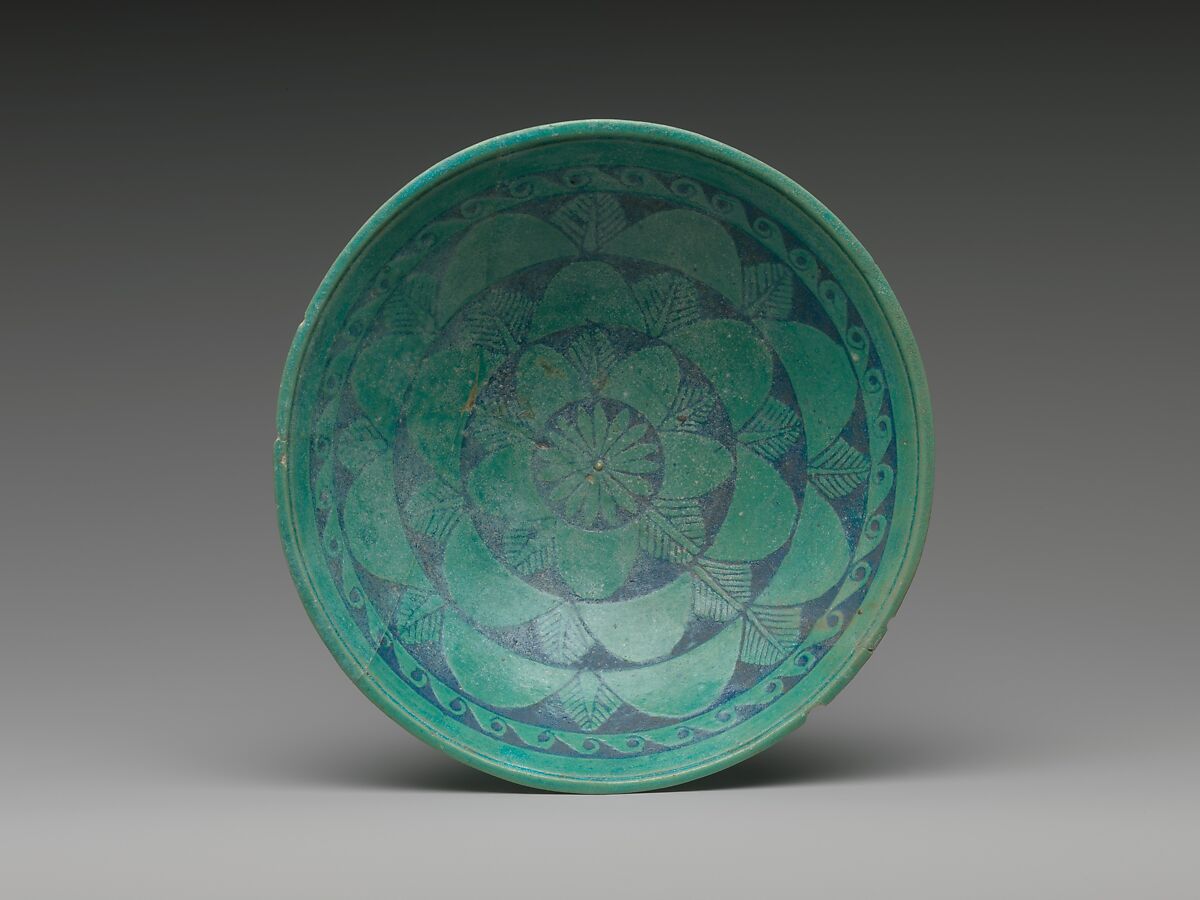 Bowl, Faience