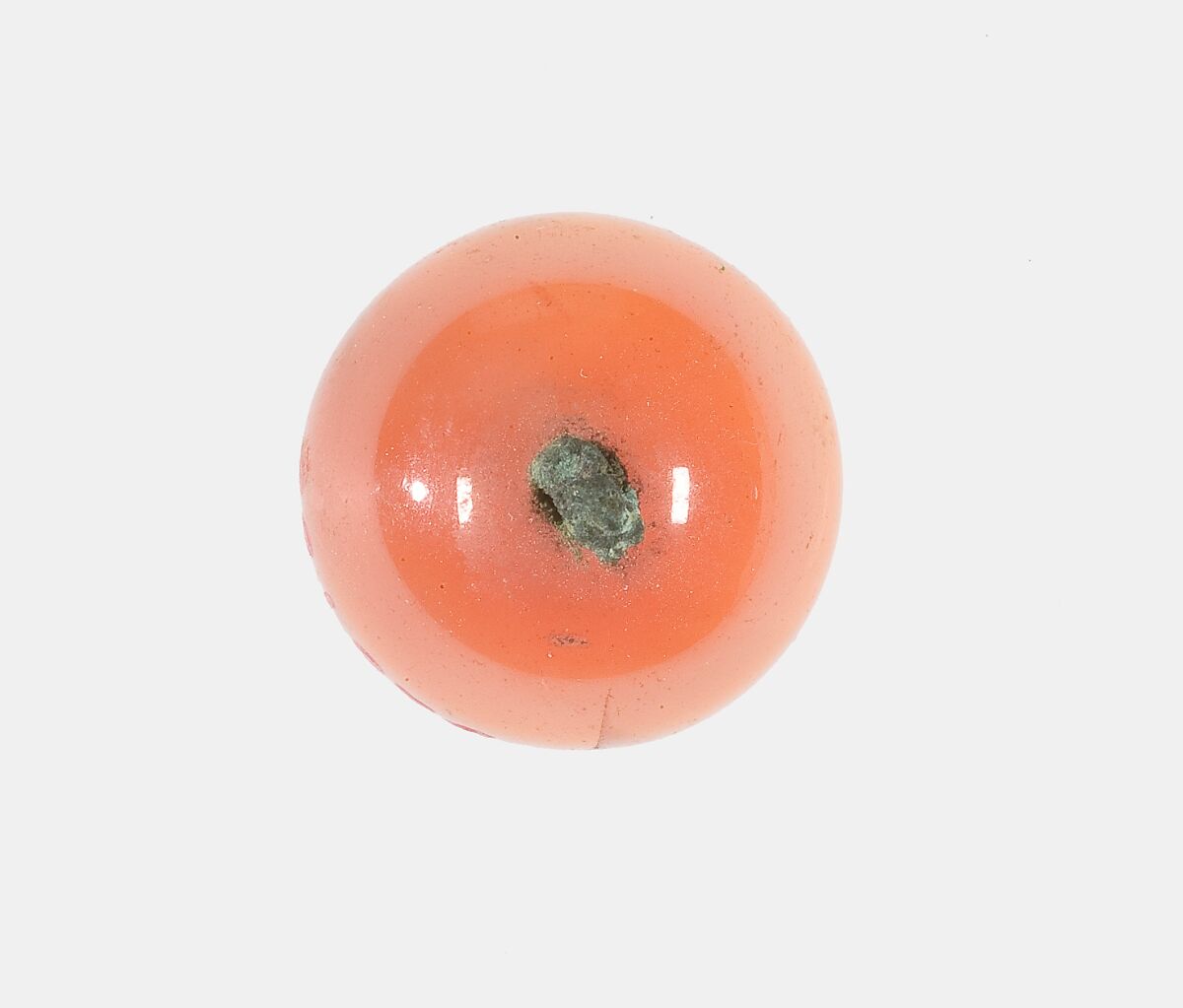 Round pendant, Carnelian 