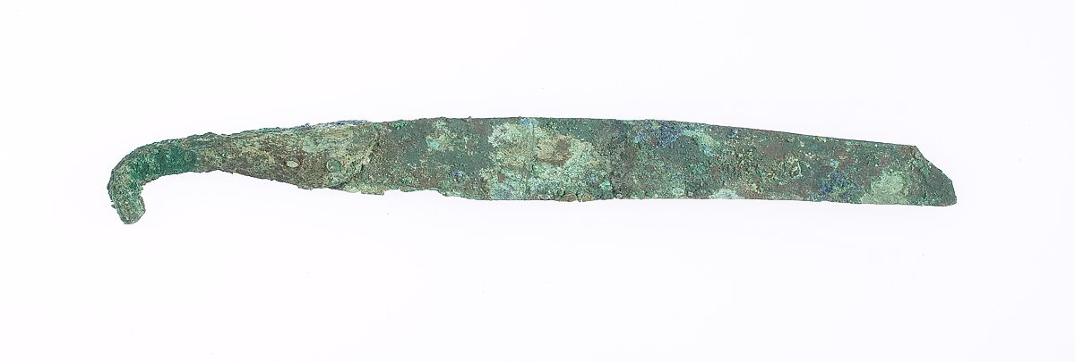 Knife, Bronze or copper alloy 