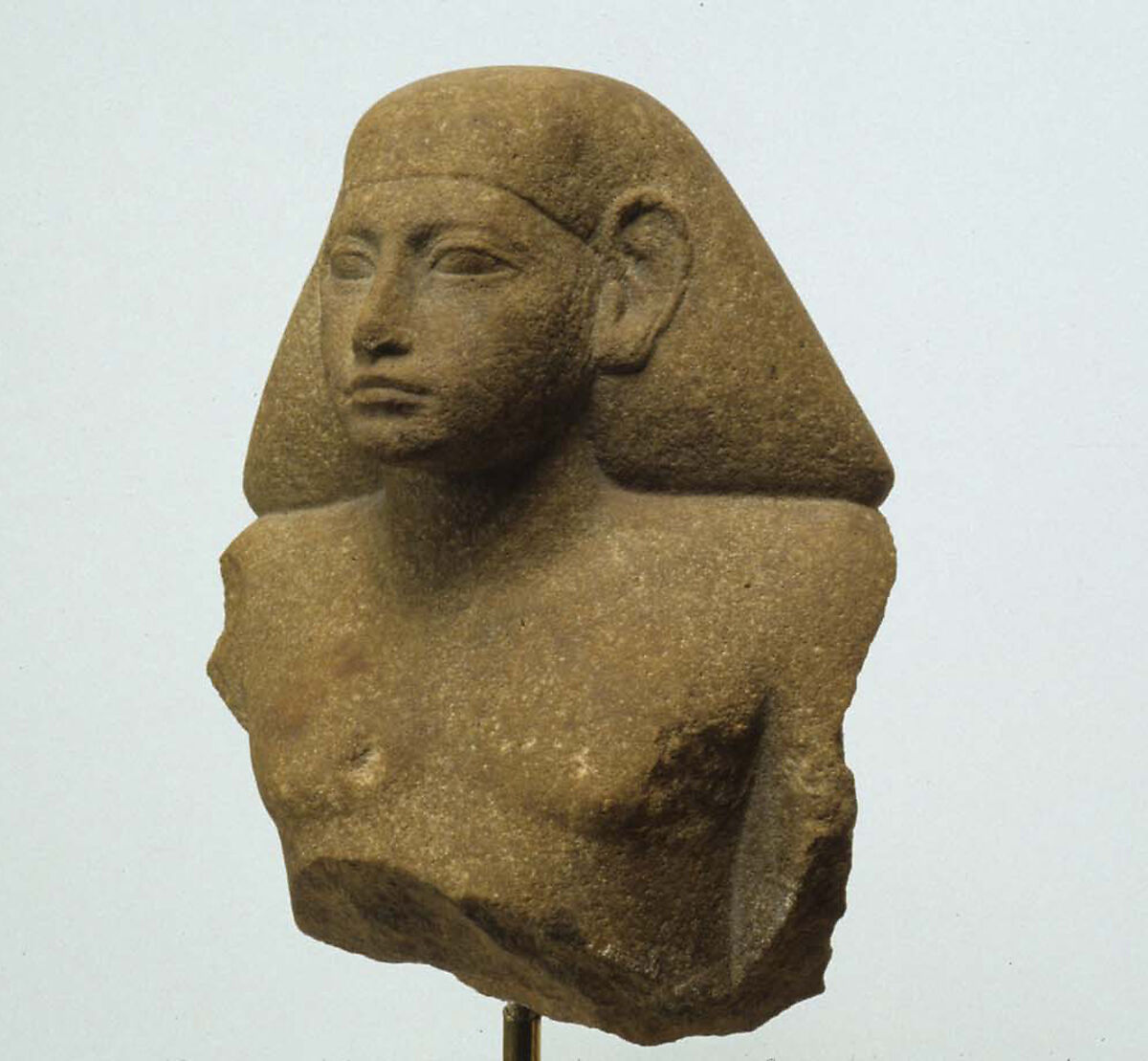 Upper Part of a Statue, Quartzite