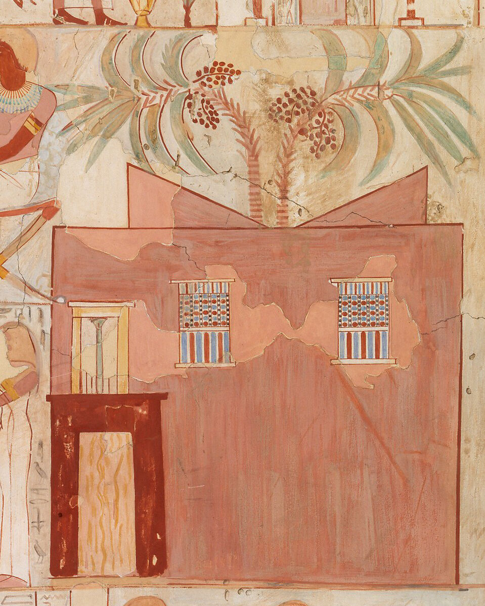 Nebamun Supervising Estate Activities, Tomb of Nebamun, Charles K. Wilkinson ca. 1928–1930, Tempera on paper