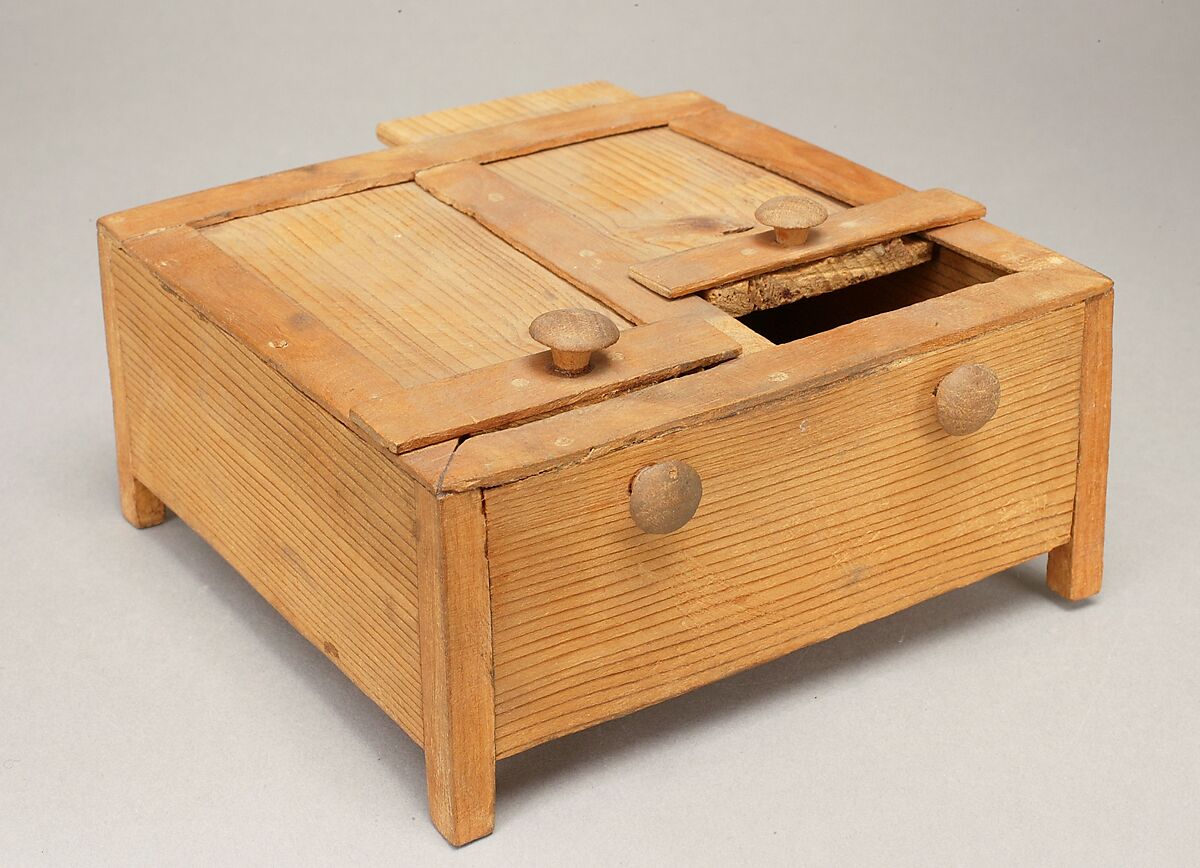 Jewelry box, Cypress, boxwood