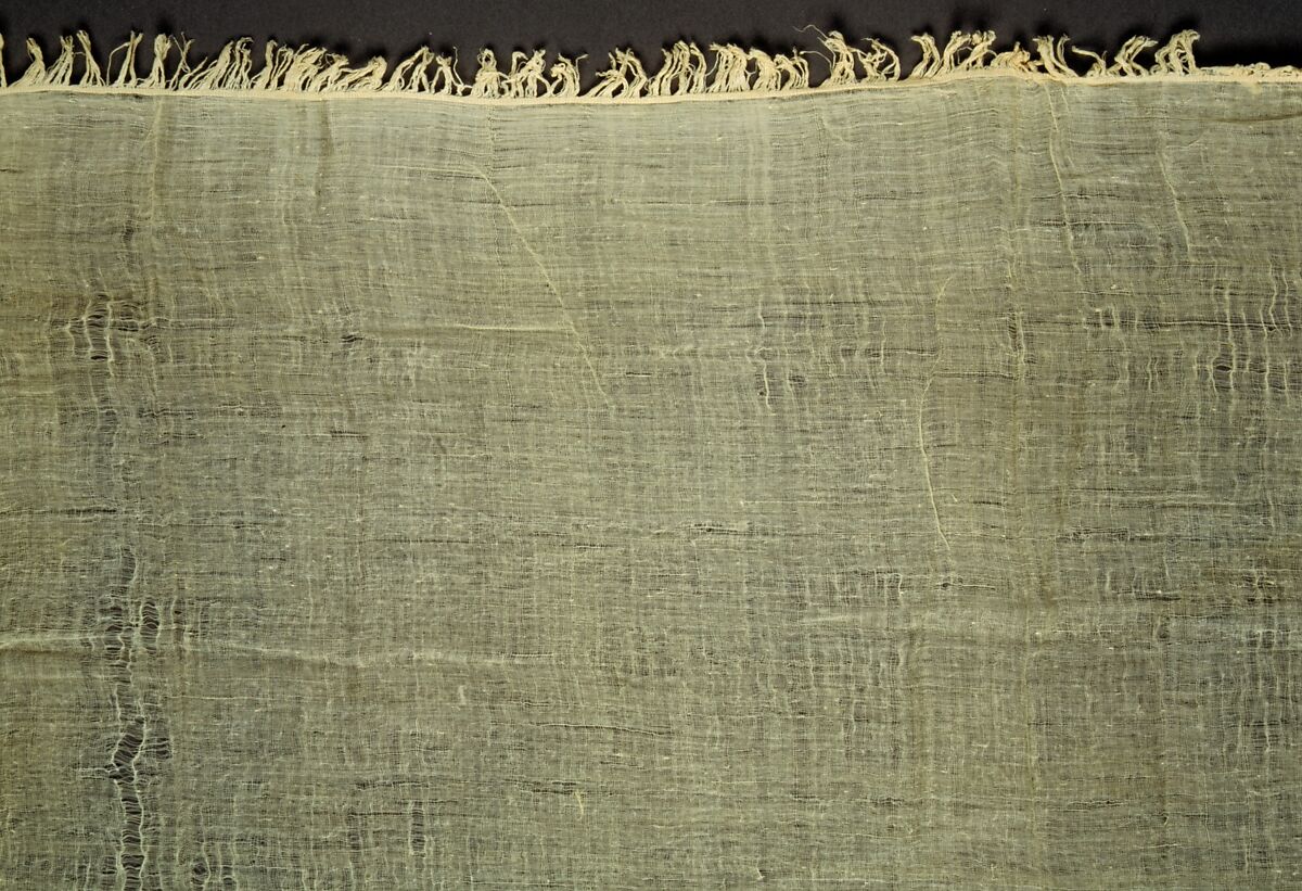 Length of Very Sheer Linen Cloth, Linen