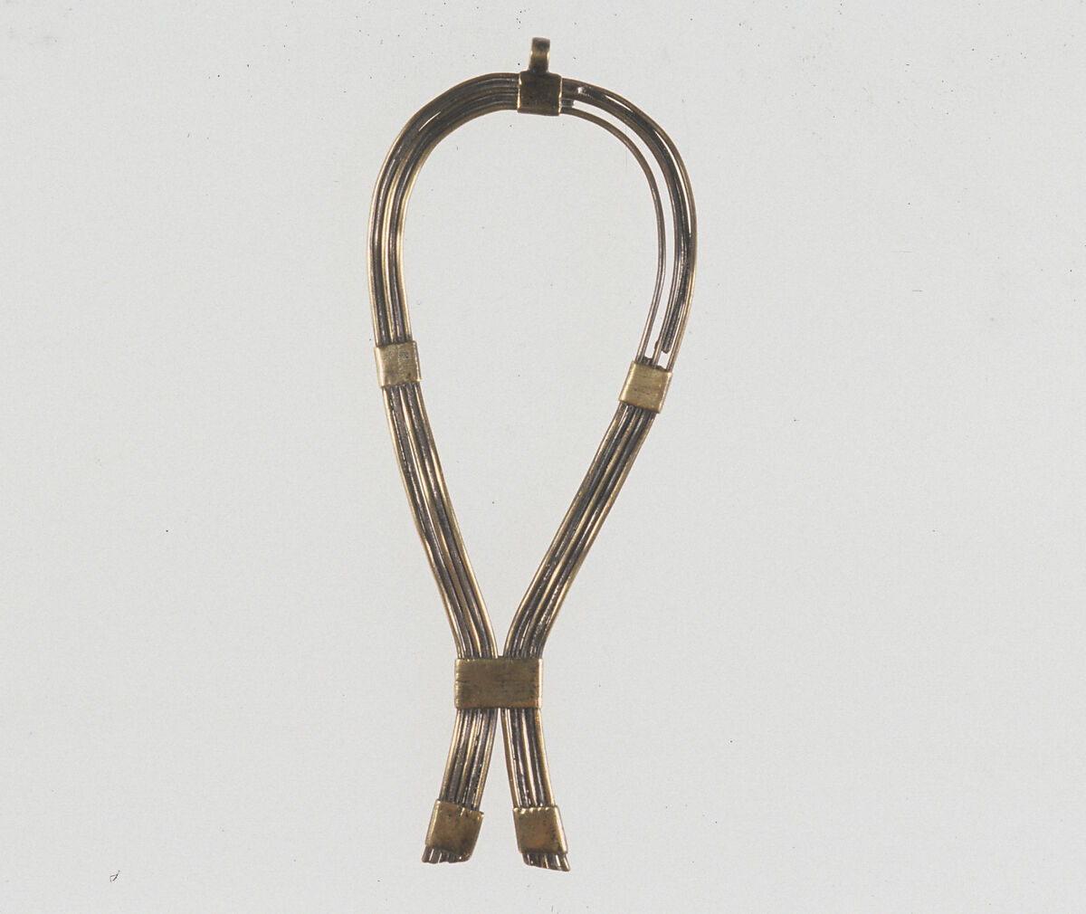 Sa Amulet, Silver, electrum