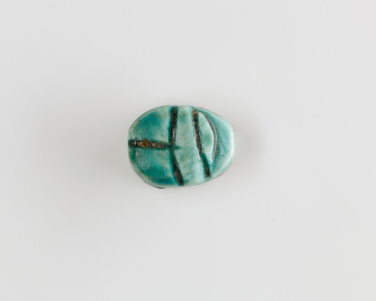 Scarab, Glazed steatite