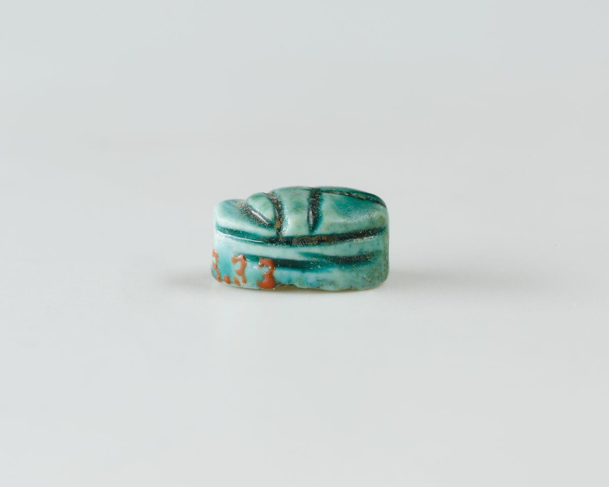 Scarab, Glazed steatite