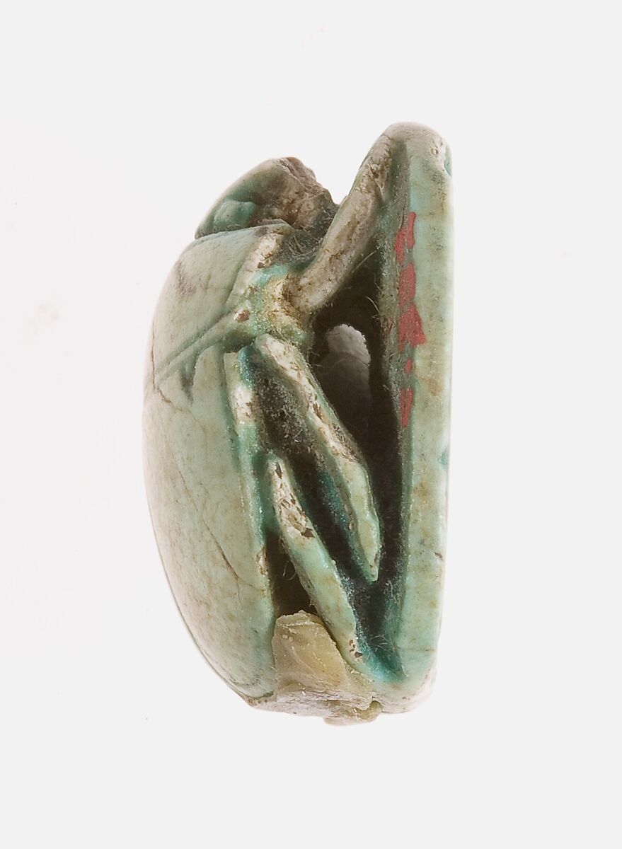 Scarab, Glazed steatite
