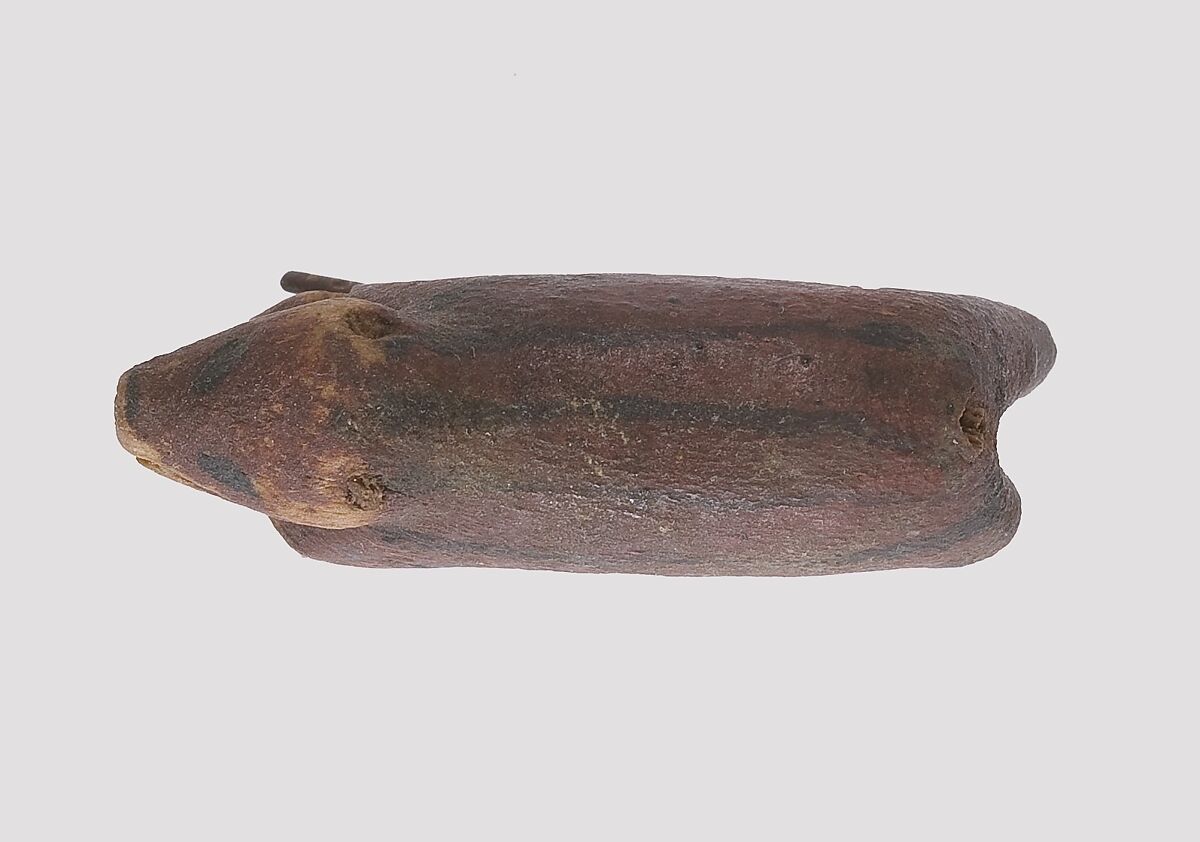 Piglet figurine, Wood, paint