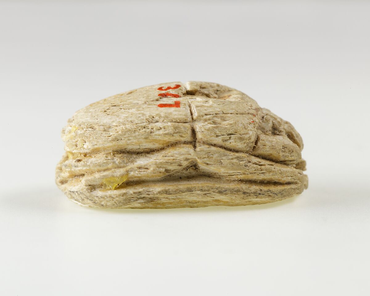 Scarab of an Official, Glazed steatite
