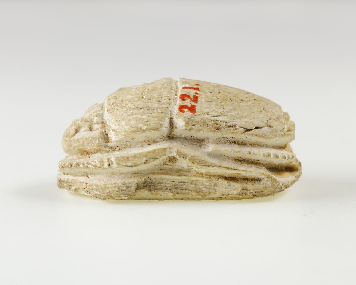 Scarab of an Official, Glazed steatite