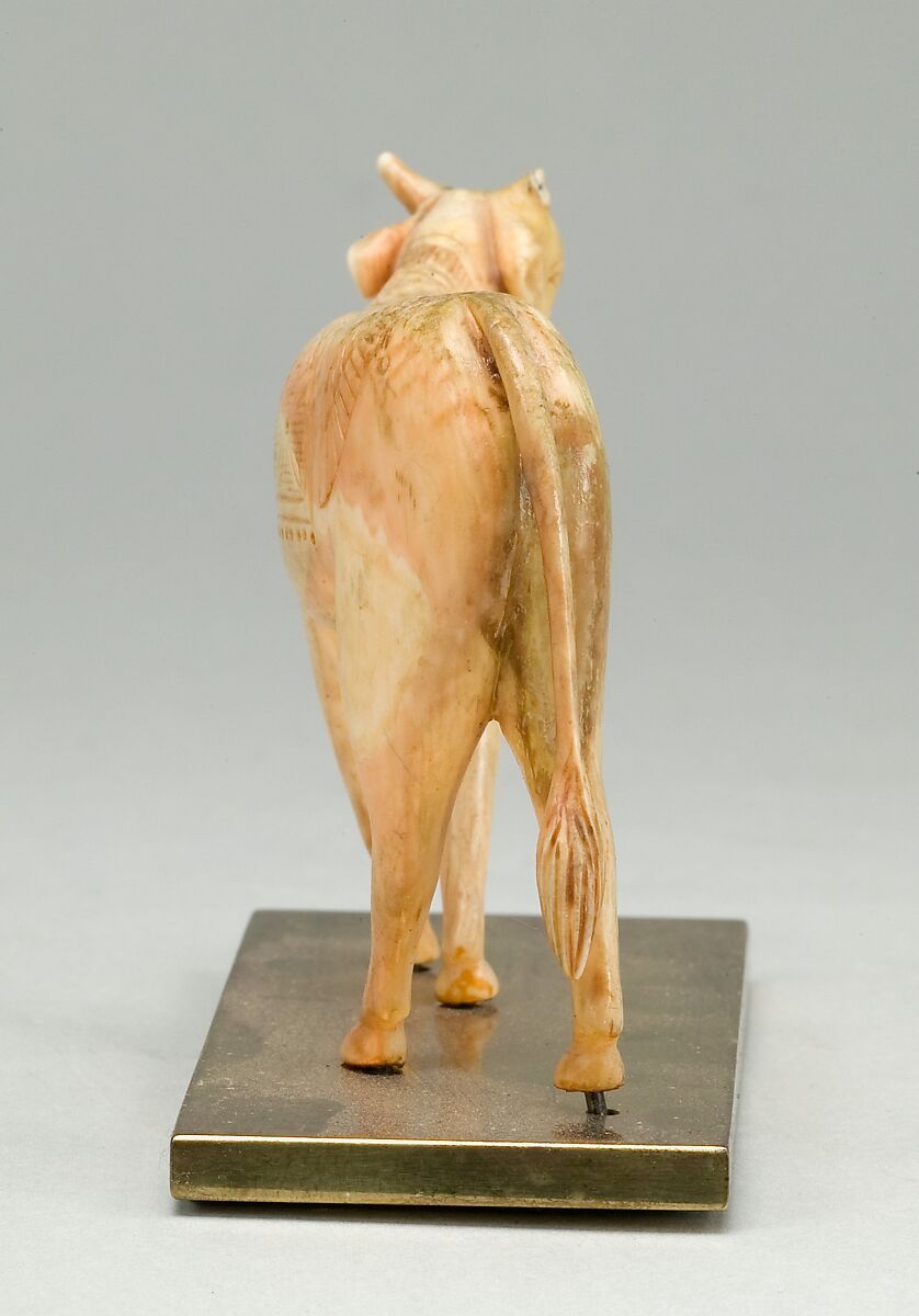 Apis Bull Statuette, Elephant ivory