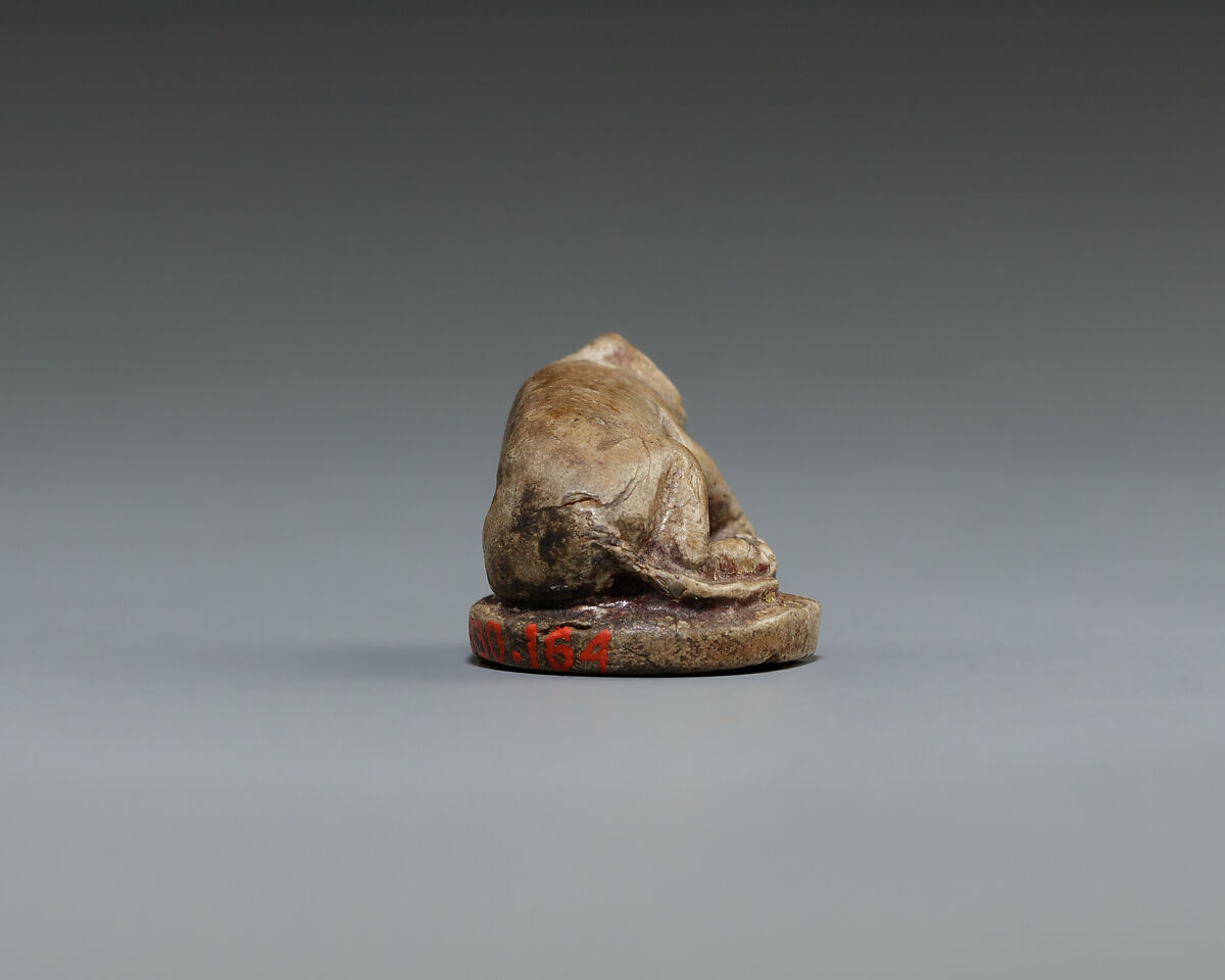 Seal with names of Nebhepetre Mentuhotep, Steatite, glazed