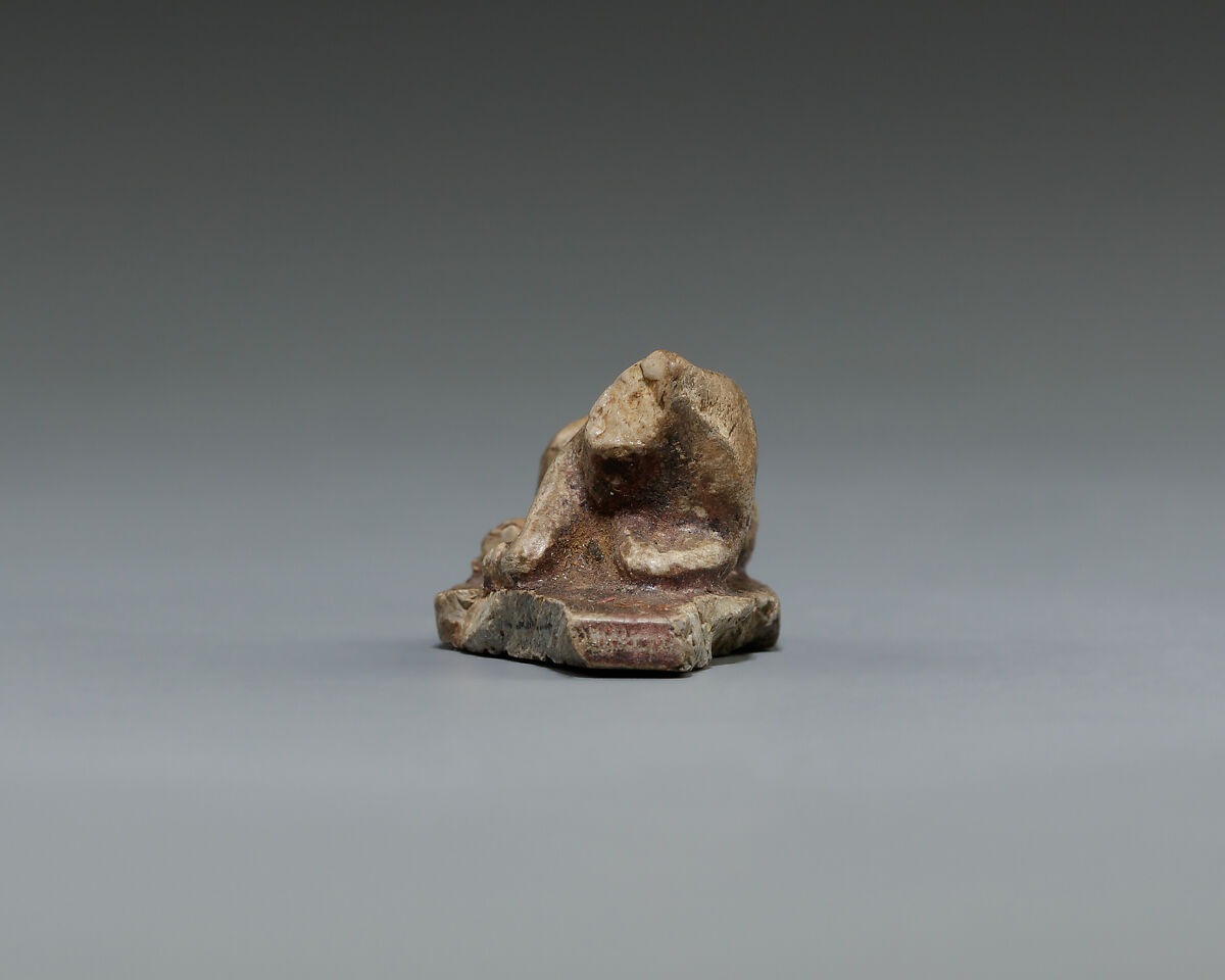 Seal with names of Nebhepetre Mentuhotep, Steatite, glazed