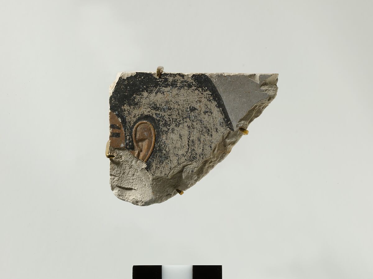 Relief fragment from the tomb of Meketre, Limestone, paint 