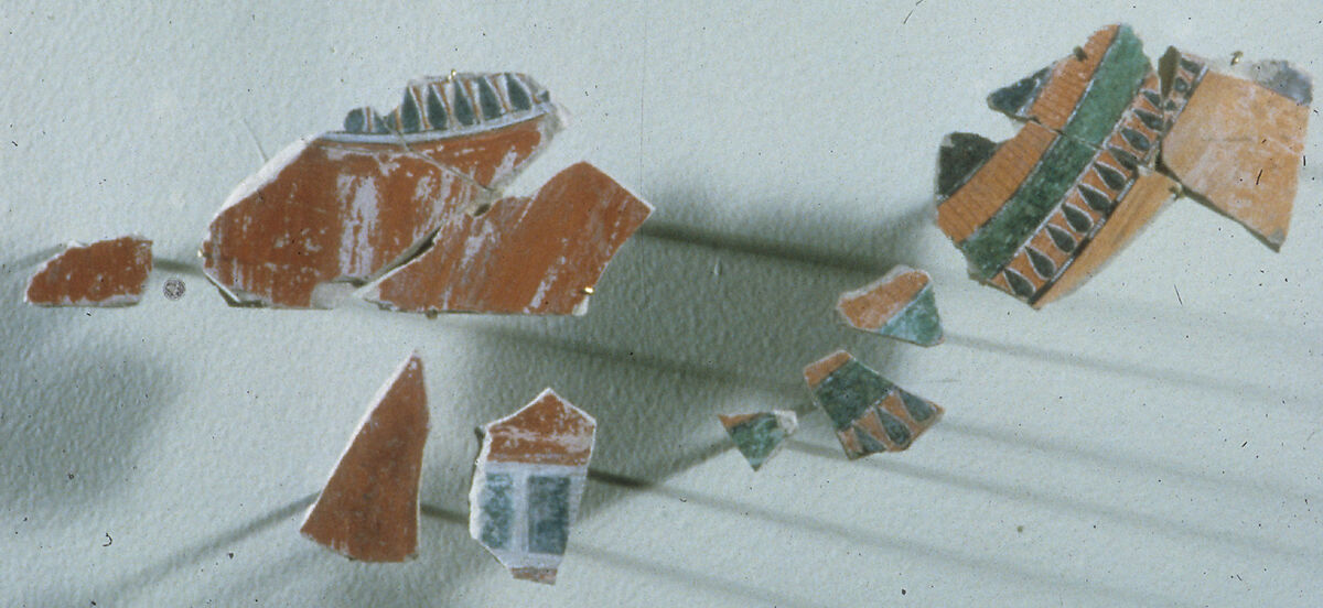 Reliefs from the tomb of Meketre, Limestone, paint