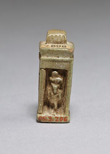 Shrine amulet of Nefertum