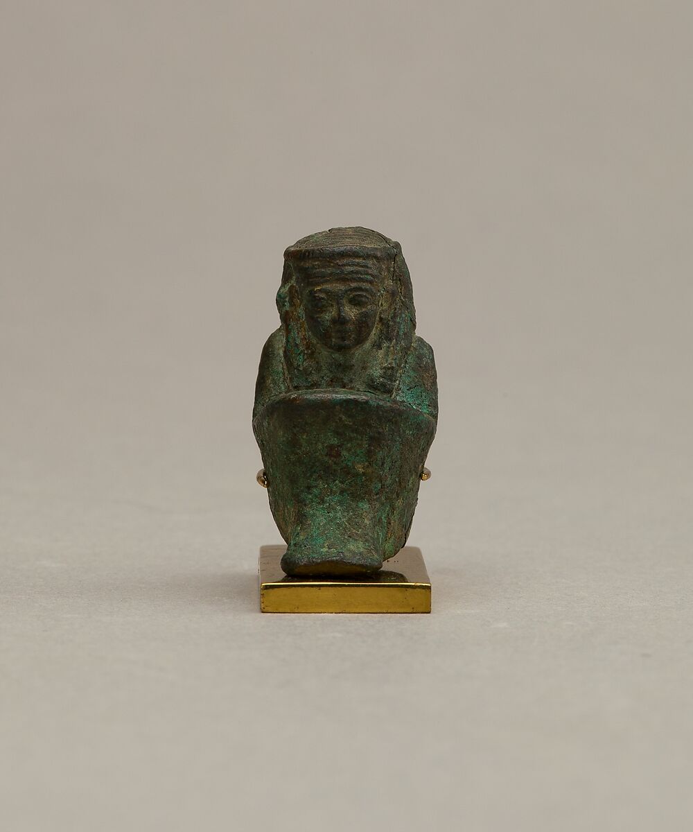 Maat, Copper alloy with traces of gilding