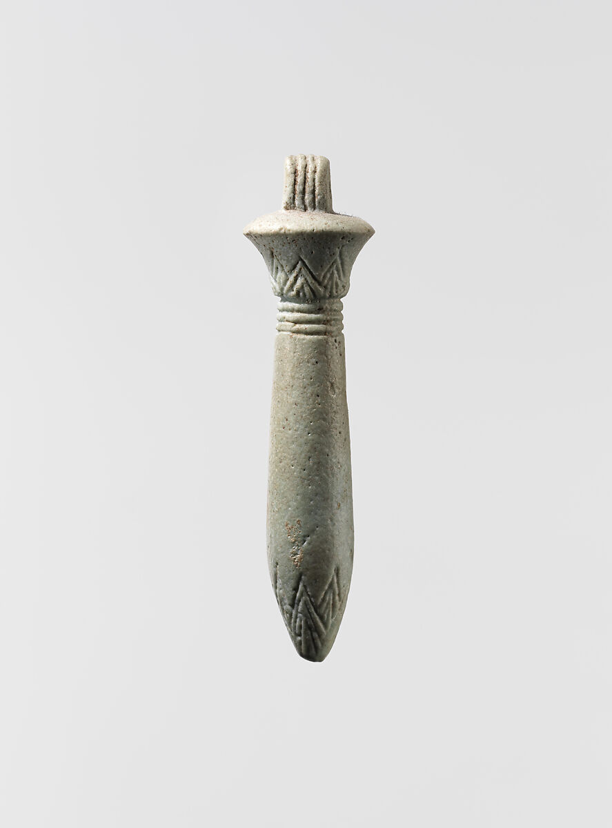 Papyrus column amulet | New Kingdom–Ptolemaic Period | The Metropolitan ...