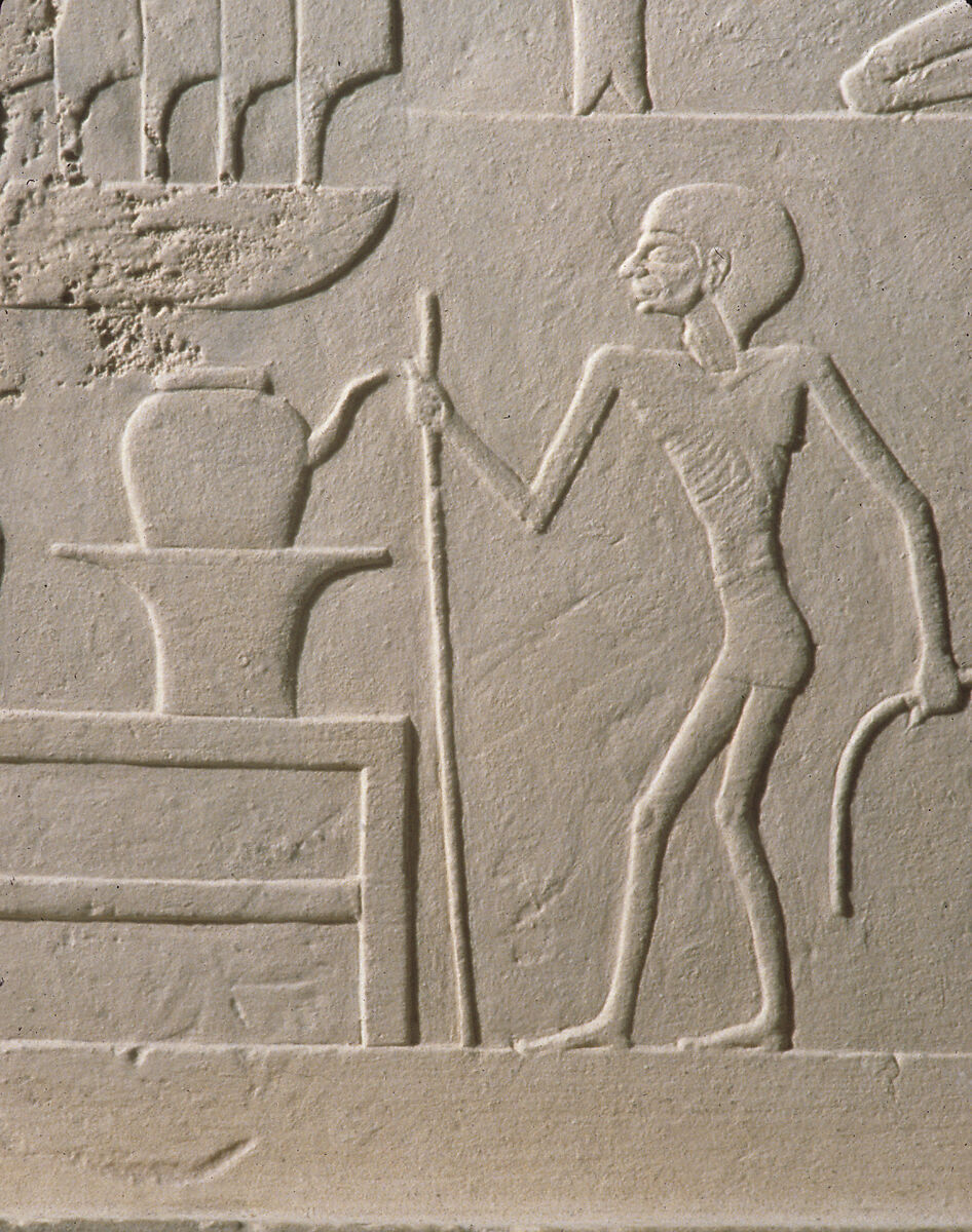 Stela of the Overseer of the Fortress Intef, Limestone