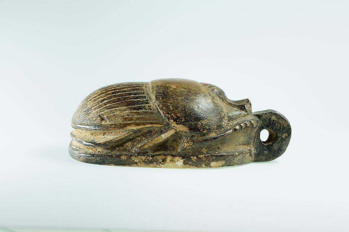 Heart Scarab, Limestone