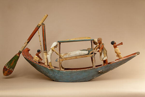 Model boat of Ukhhotep