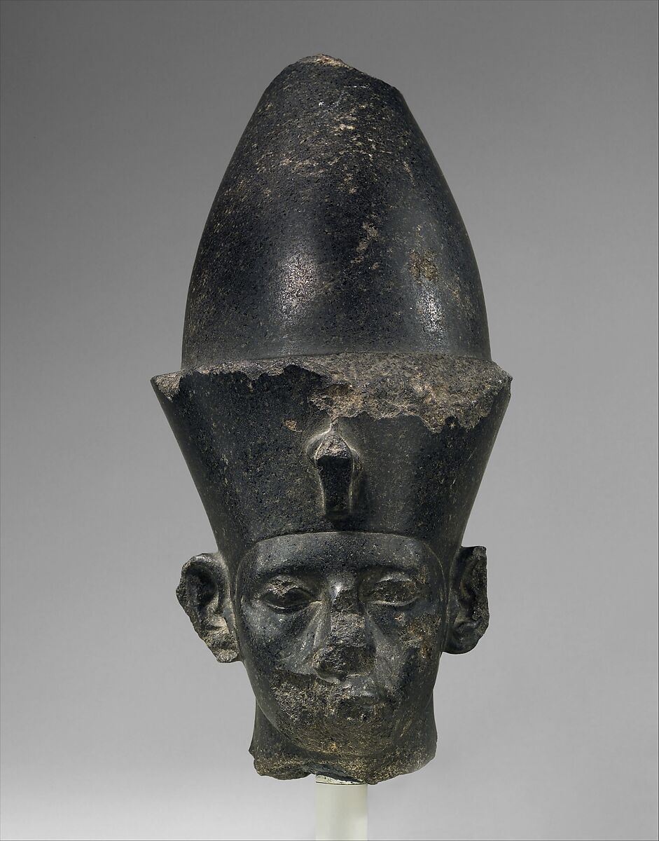 Head of King Amenemhat III, Granodiorite