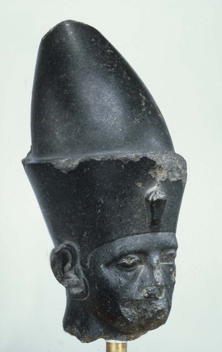 Head of King Amenemhat III, Granodiorite