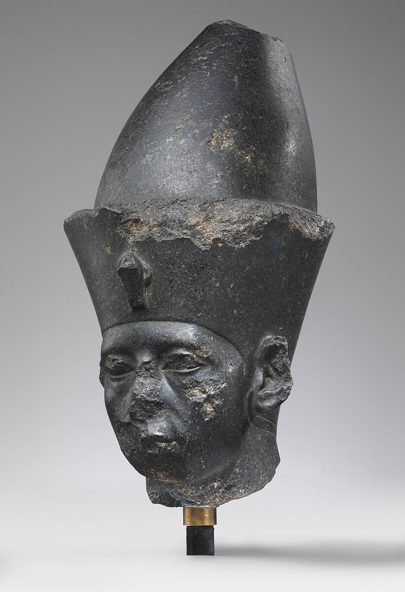 Head of King Amenemhat III, Granodiorite