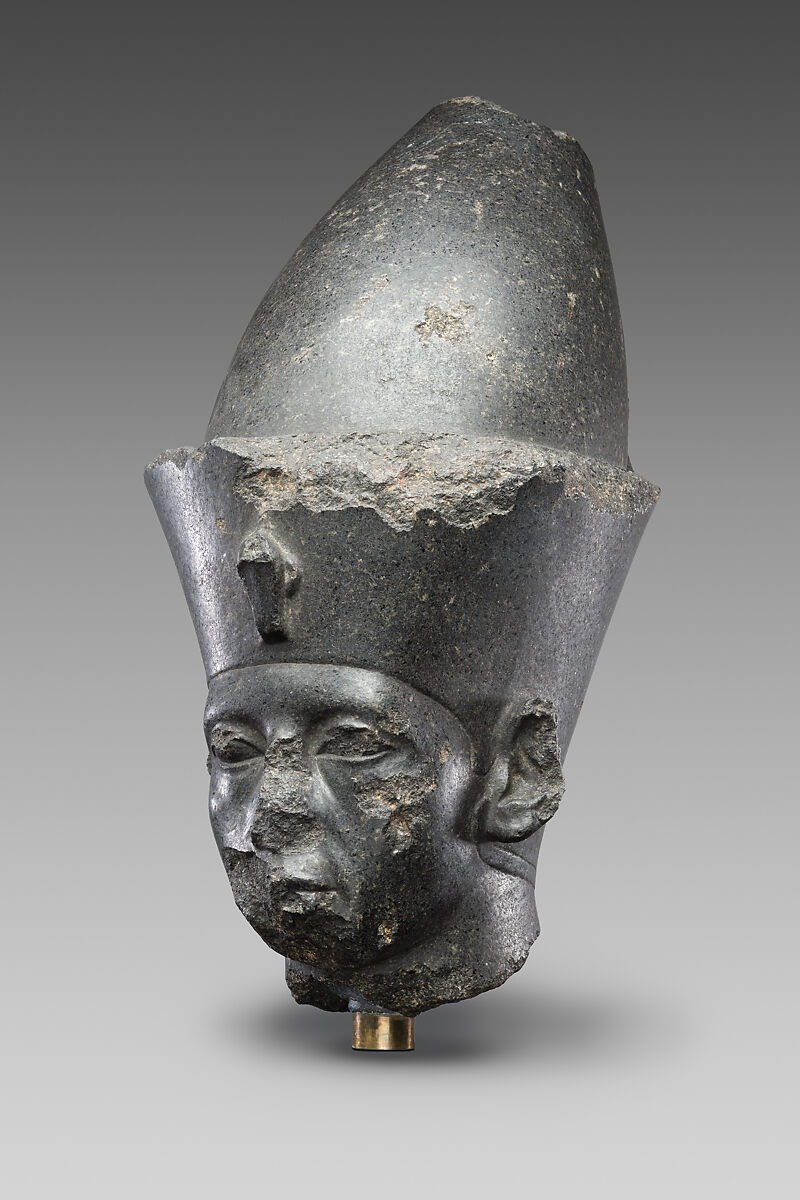 Head of King Amenemhat III, Granodiorite