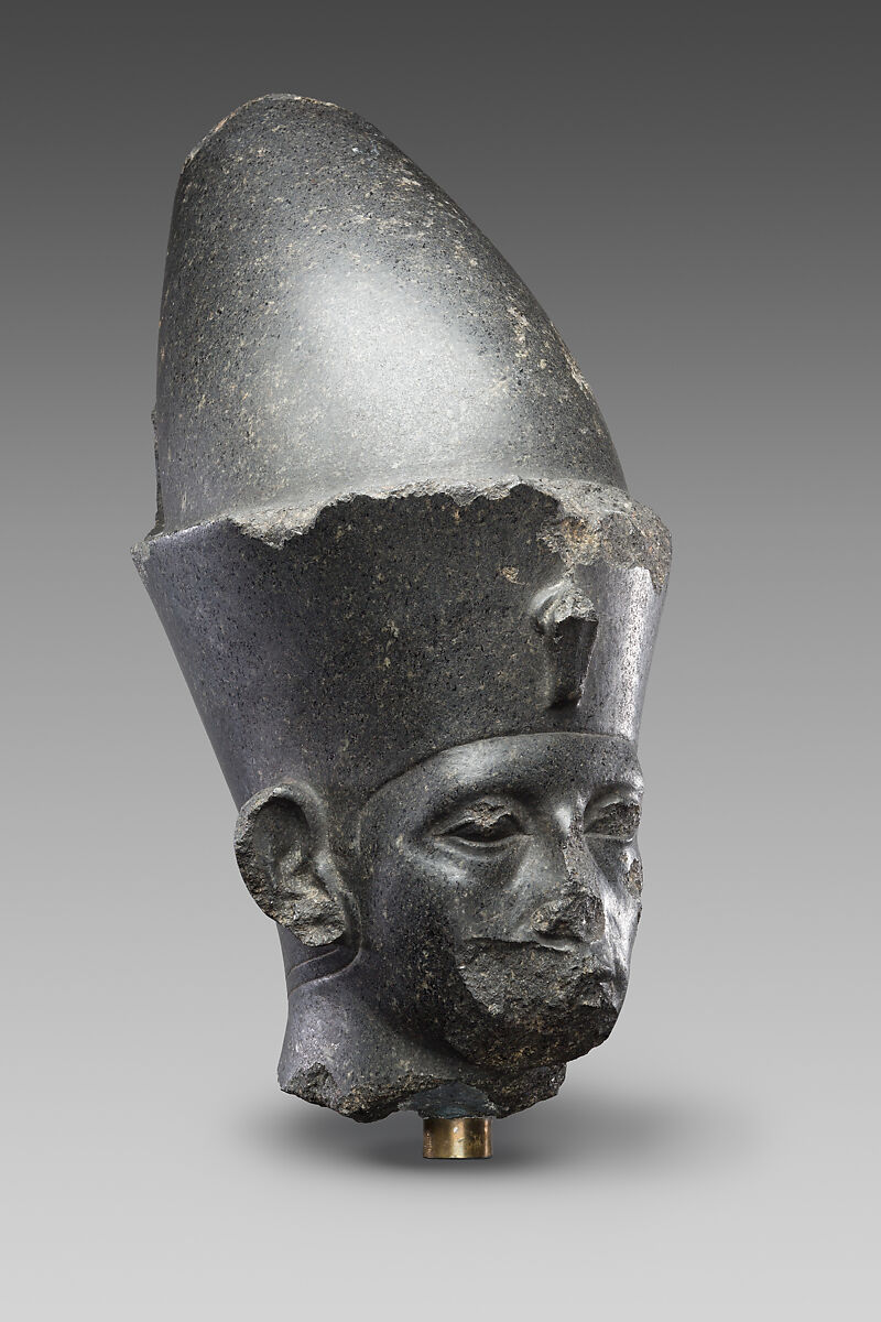 Head of King Amenemhat III, Granodiorite