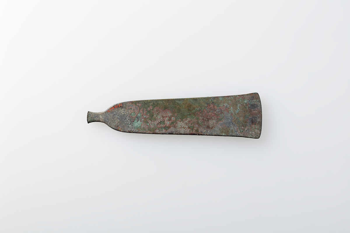 Adze blade, Bronze or copper alloy