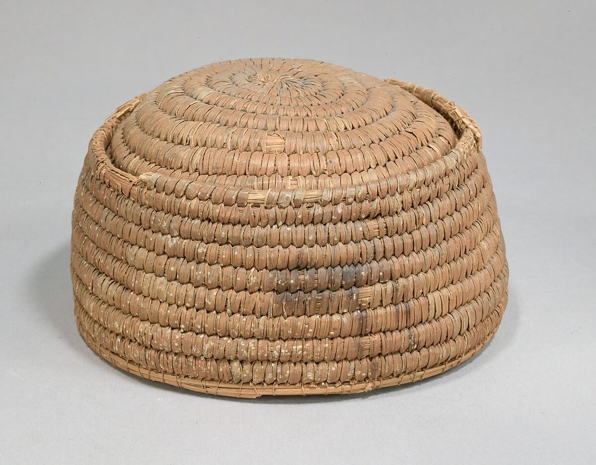 Basket, Halfa grass and rush basketry