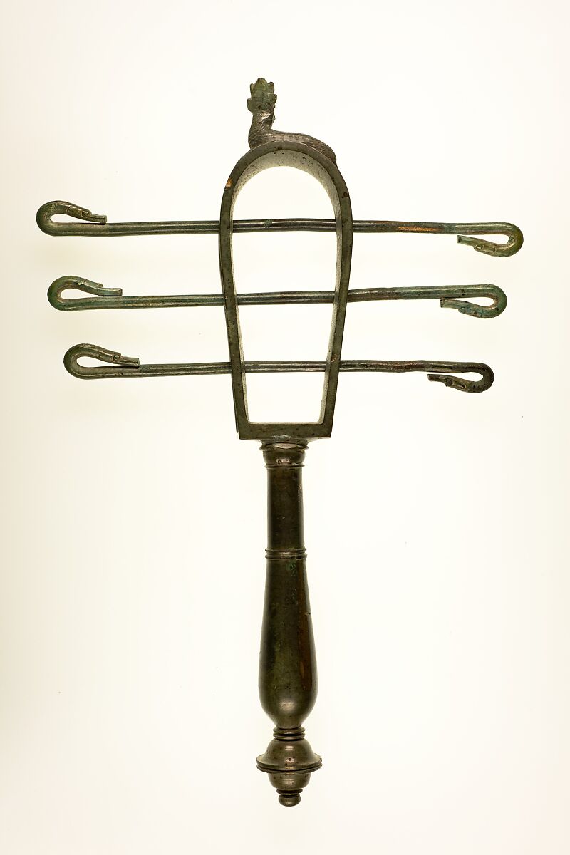 Sistrum, Bronze or copper alloy