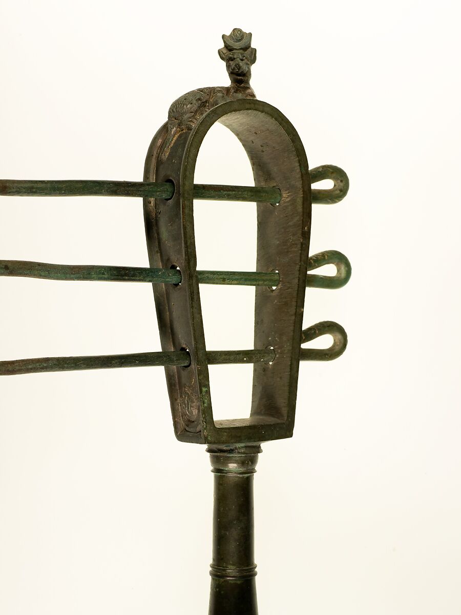 Sistrum, Bronze or copper alloy