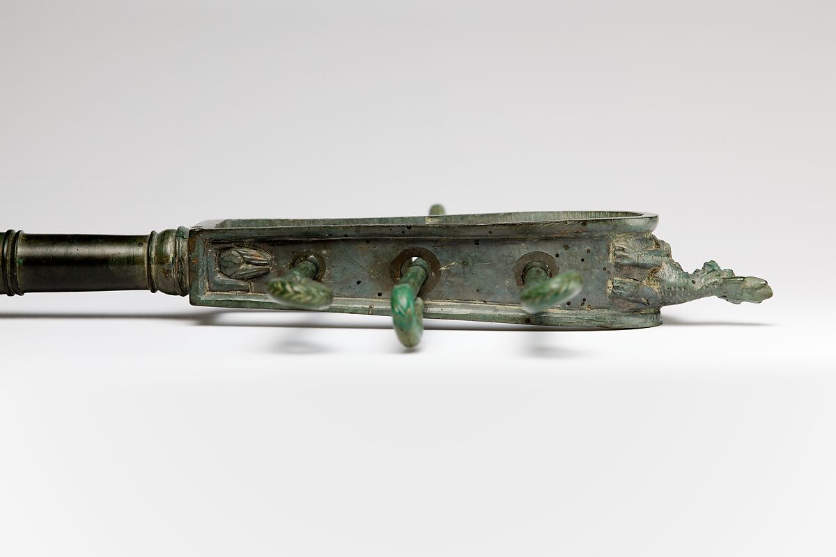 Sistrum, Bronze or copper alloy