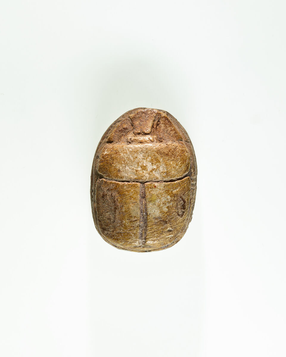 Scarab Inscribed for Pharaoh Aya (I), Steatite
