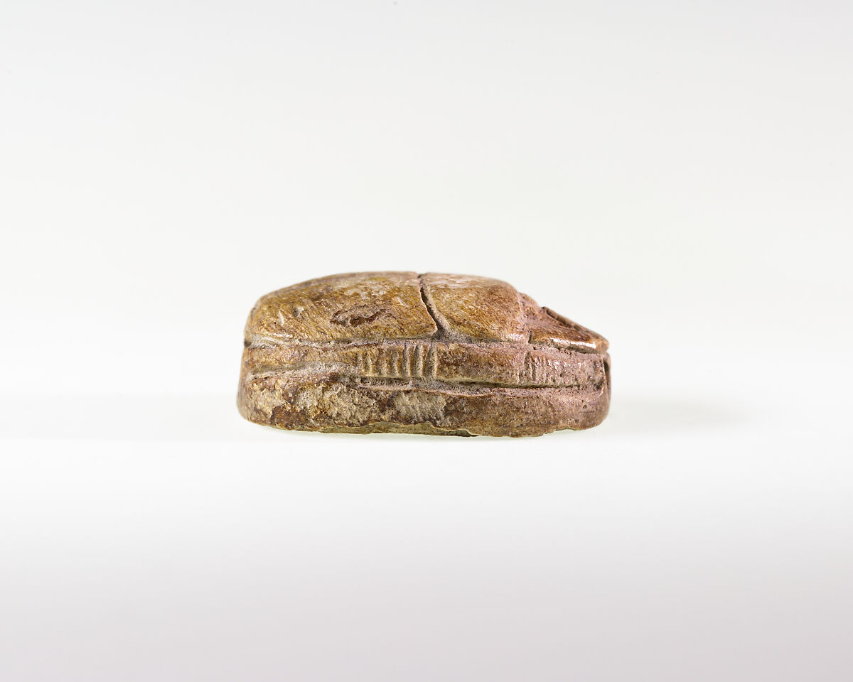 Scarab Inscribed for Pharaoh Aya (I), Steatite