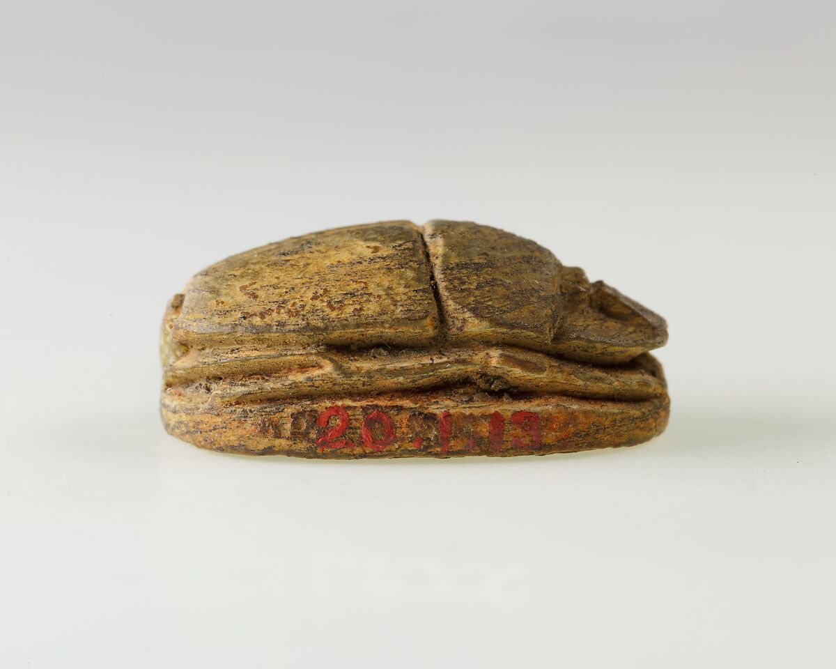 Scarab of an Official, Steatite