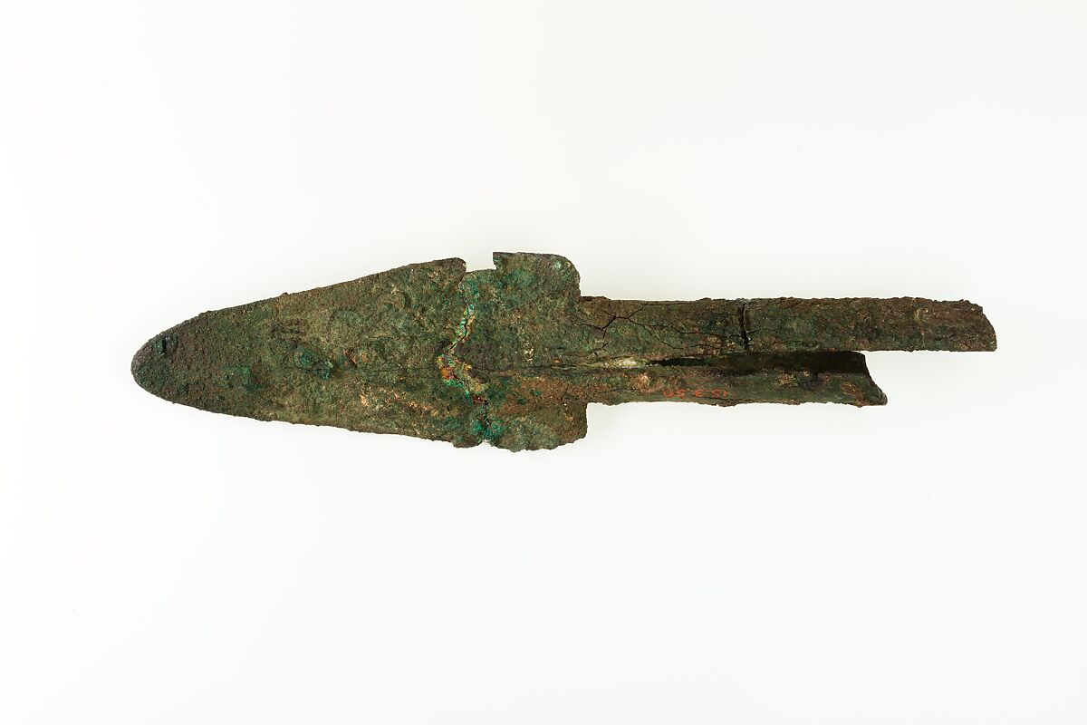 Spearhead, Bronze or copper alloy