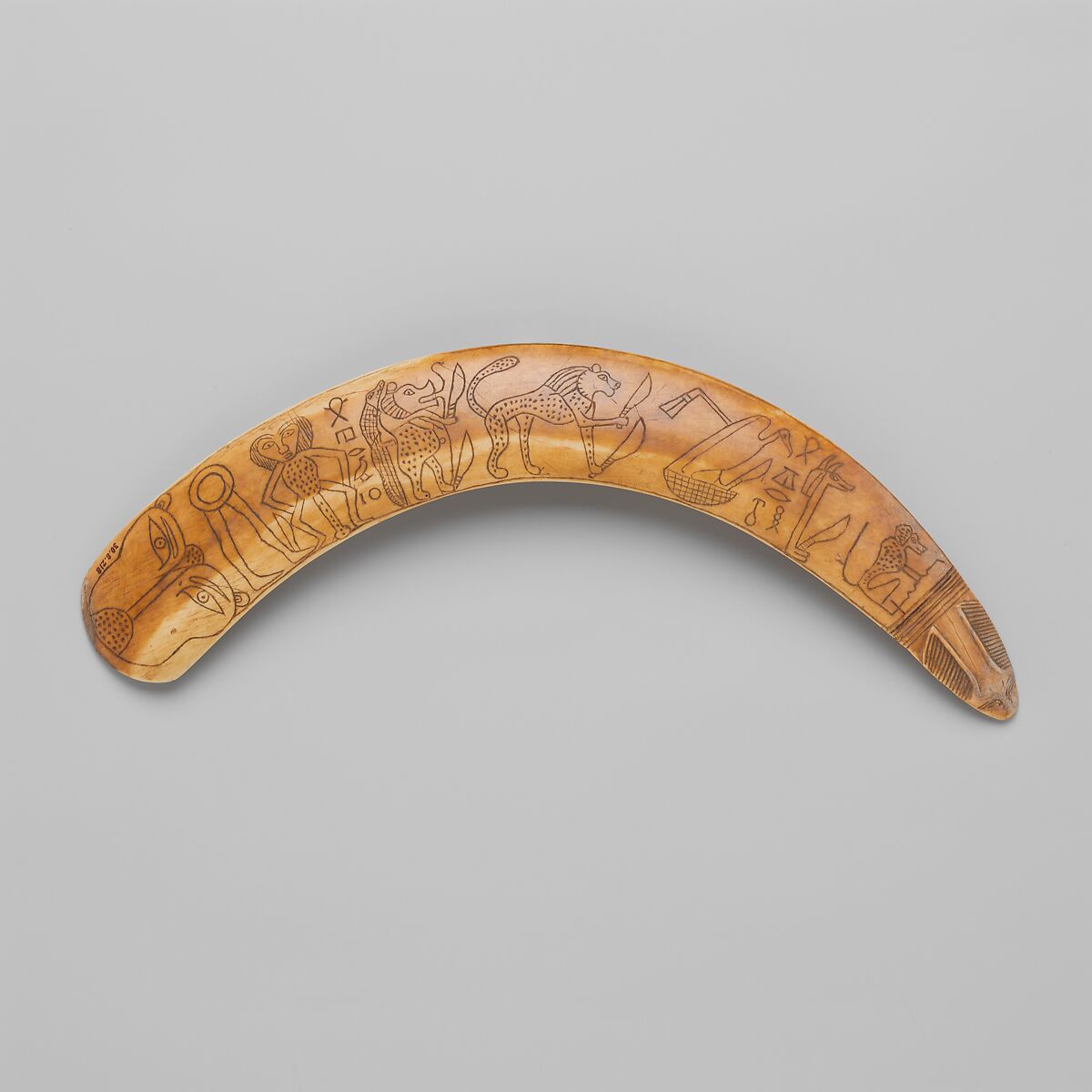 Apotropaic Wand, Hippopotamus ivory
