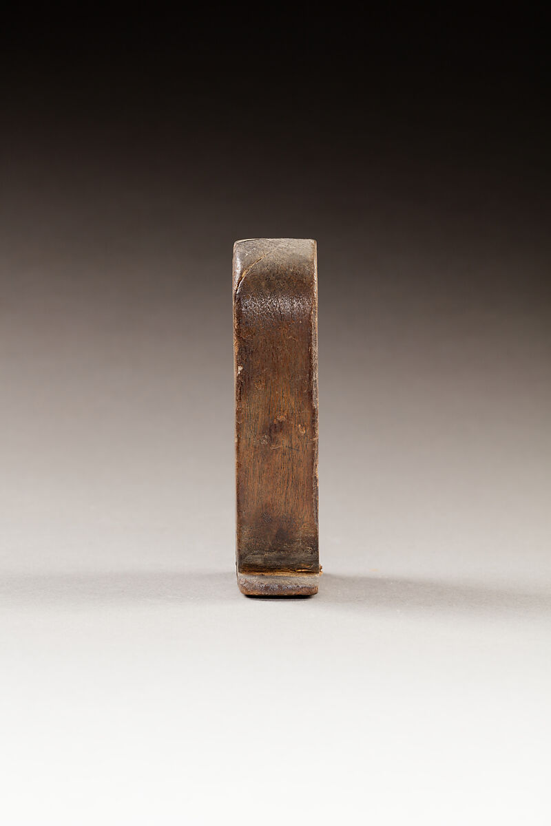 Cosmetic Box in the Form of a Cartouche, Wood