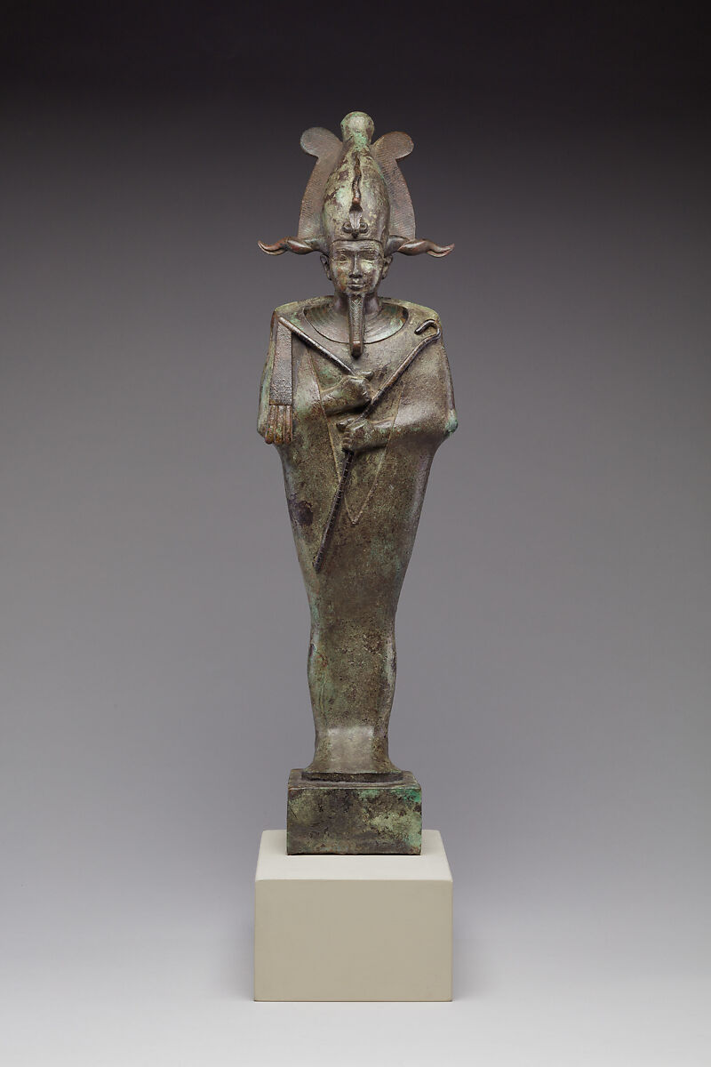 Statuette of Osiris, Leaded bronze 