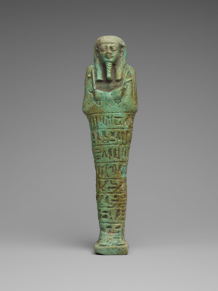 Shabti, Faience 