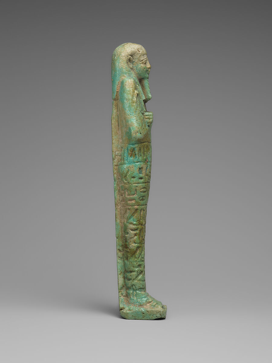 Shabti, Faience