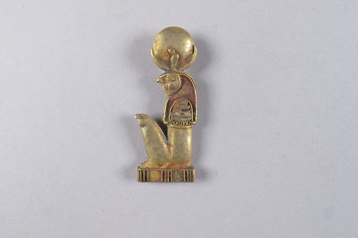 Khonsu pendant, Gold