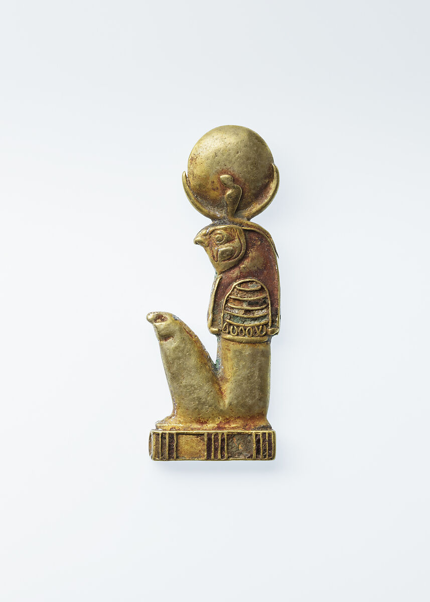 Khonsu pendant, Gold