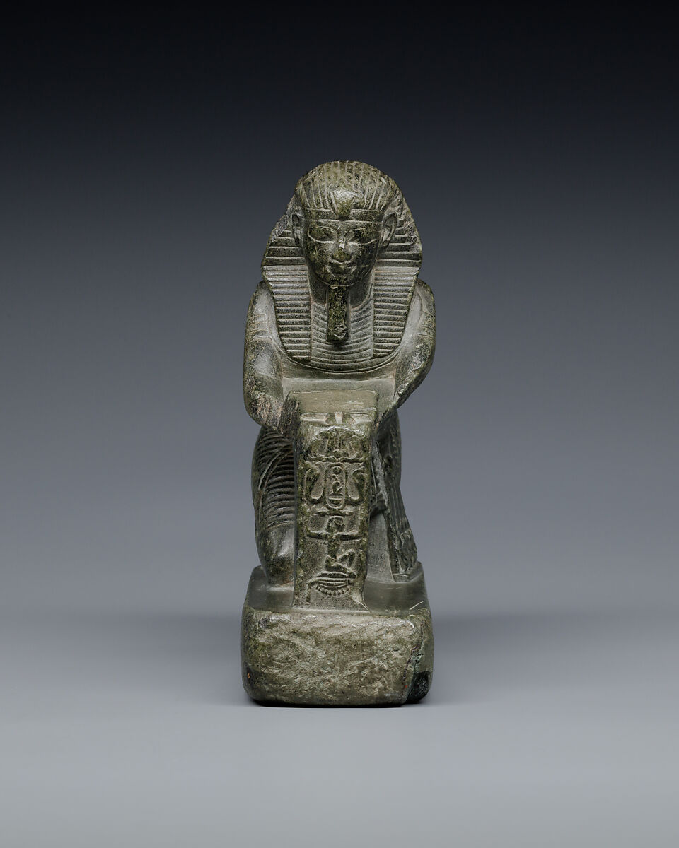 Statuette of Amenhotep III, Chlorite schist