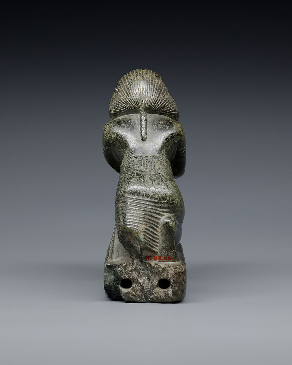 Statuette of Amenhotep III, Chlorite schist