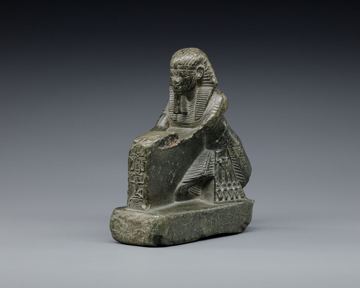 Statuette of Amenhotep III, Chlorite schist
